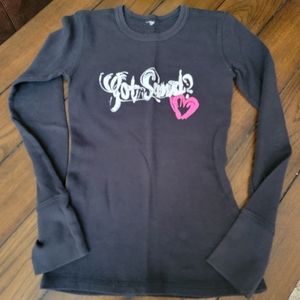 Black thermal top size xs